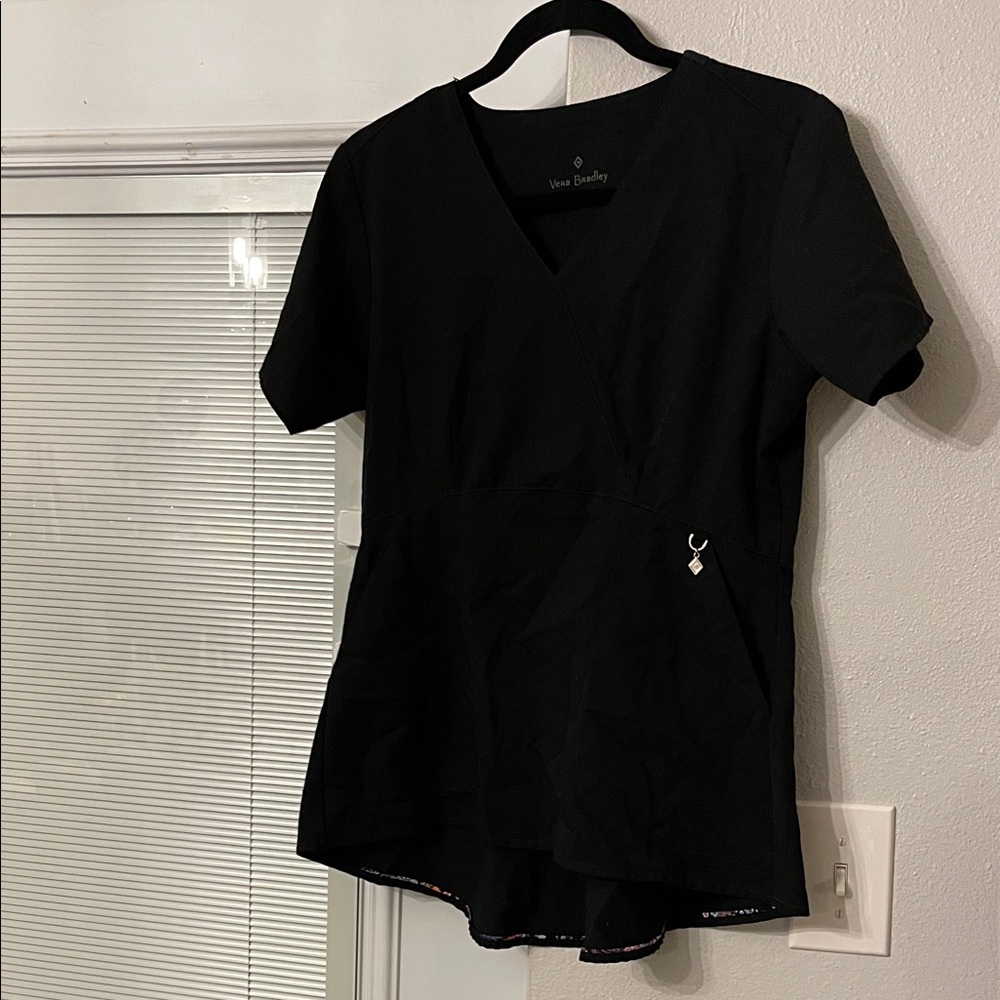 Vera Bradley peplum Scrub top